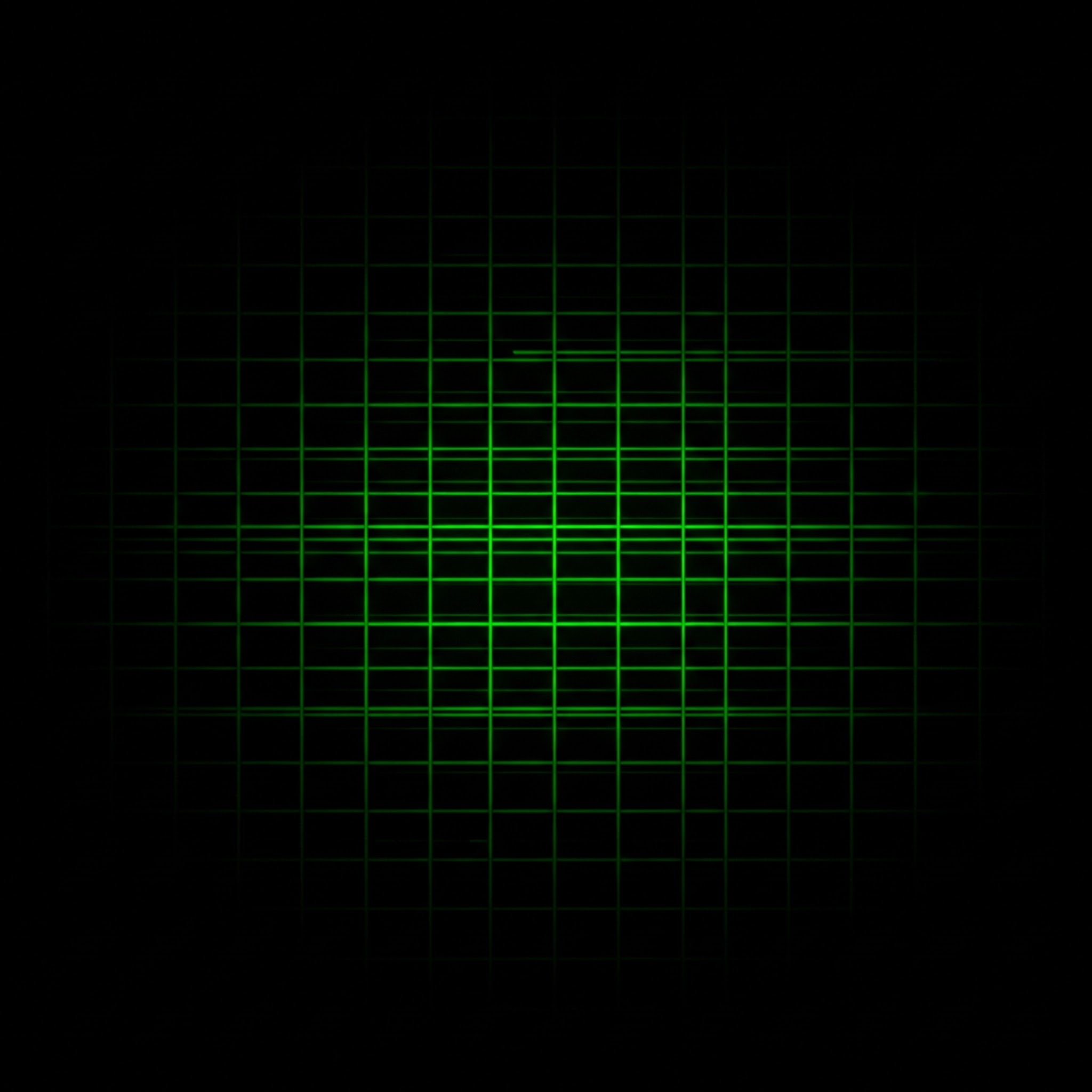 photo of Green Grid Pattern on Black Background